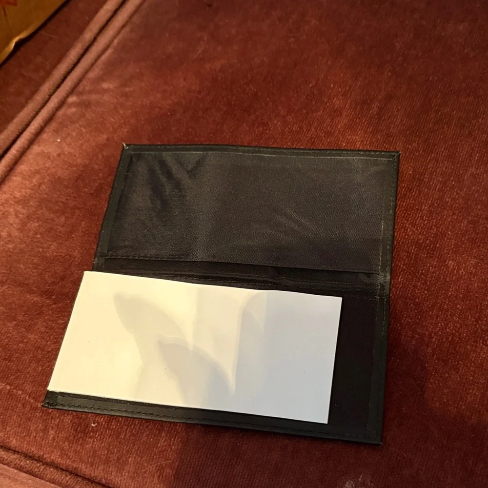 Black Leather Wallet